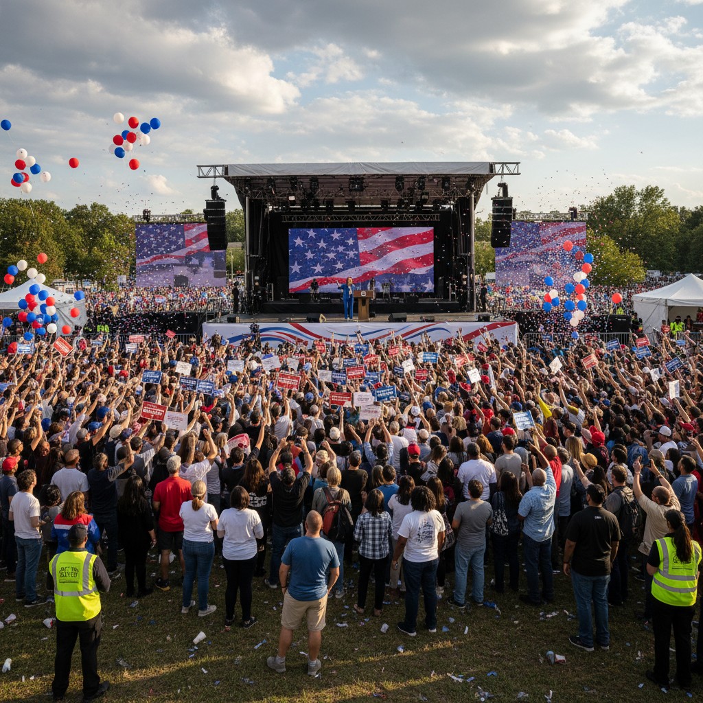 Campaign Rally For Andrew Vantine